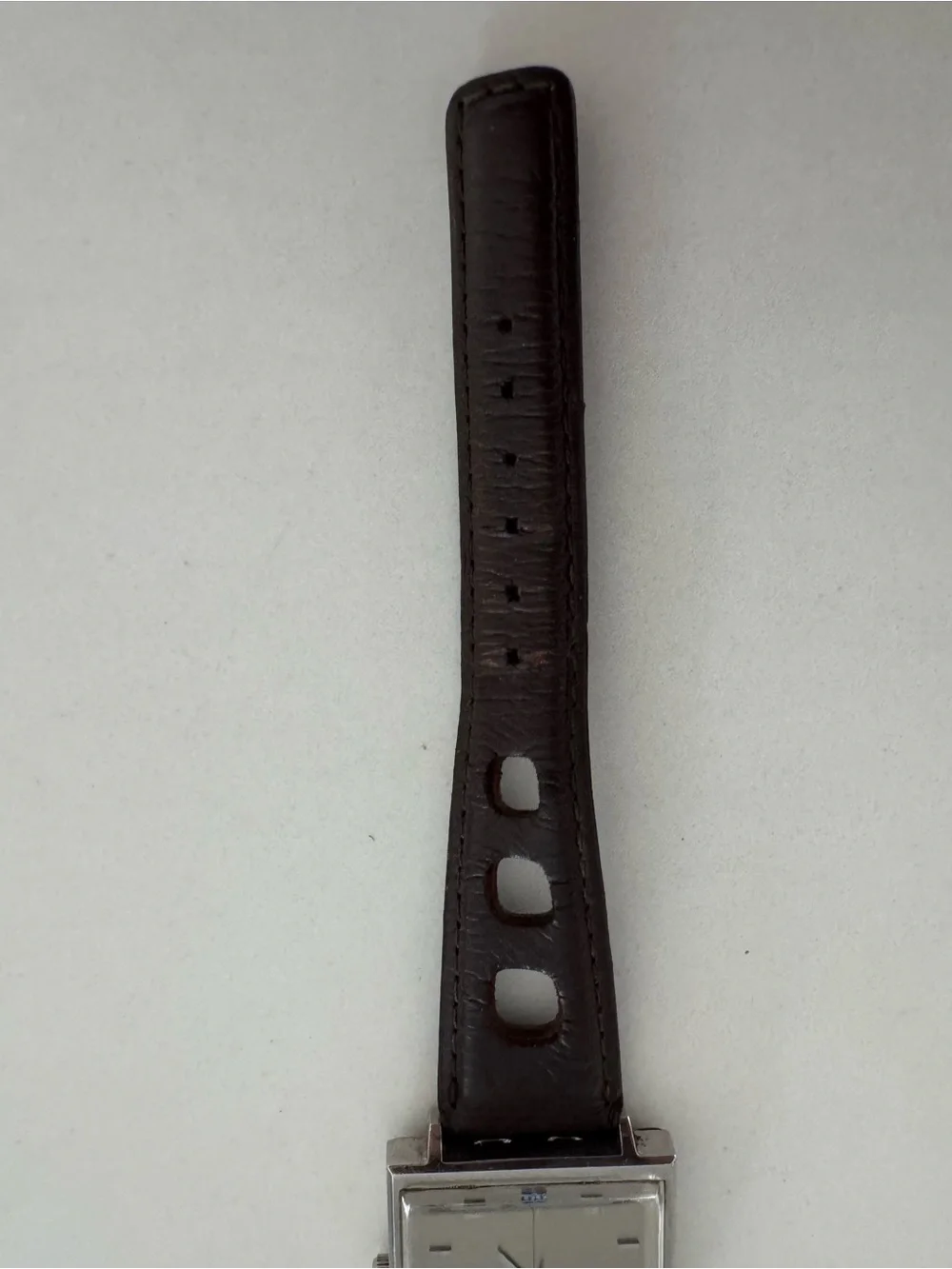 Vintage SEIKO TV 8306 - 5000 Automatic Wristwatch white Dial -RUN Rare 1960s